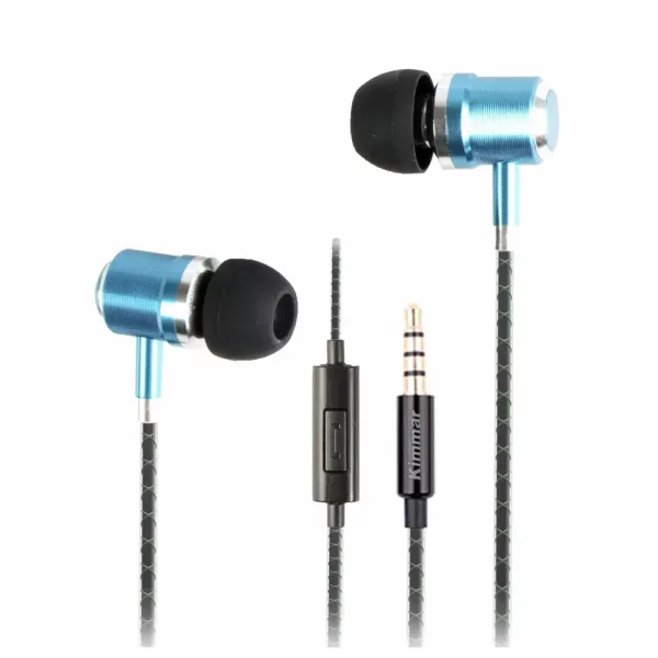 Premium Quality 3.5mm Wired In-Ear Metal Earphones